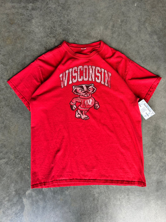 Vintage Wisconsin Badgers Collegiate Tee (L)