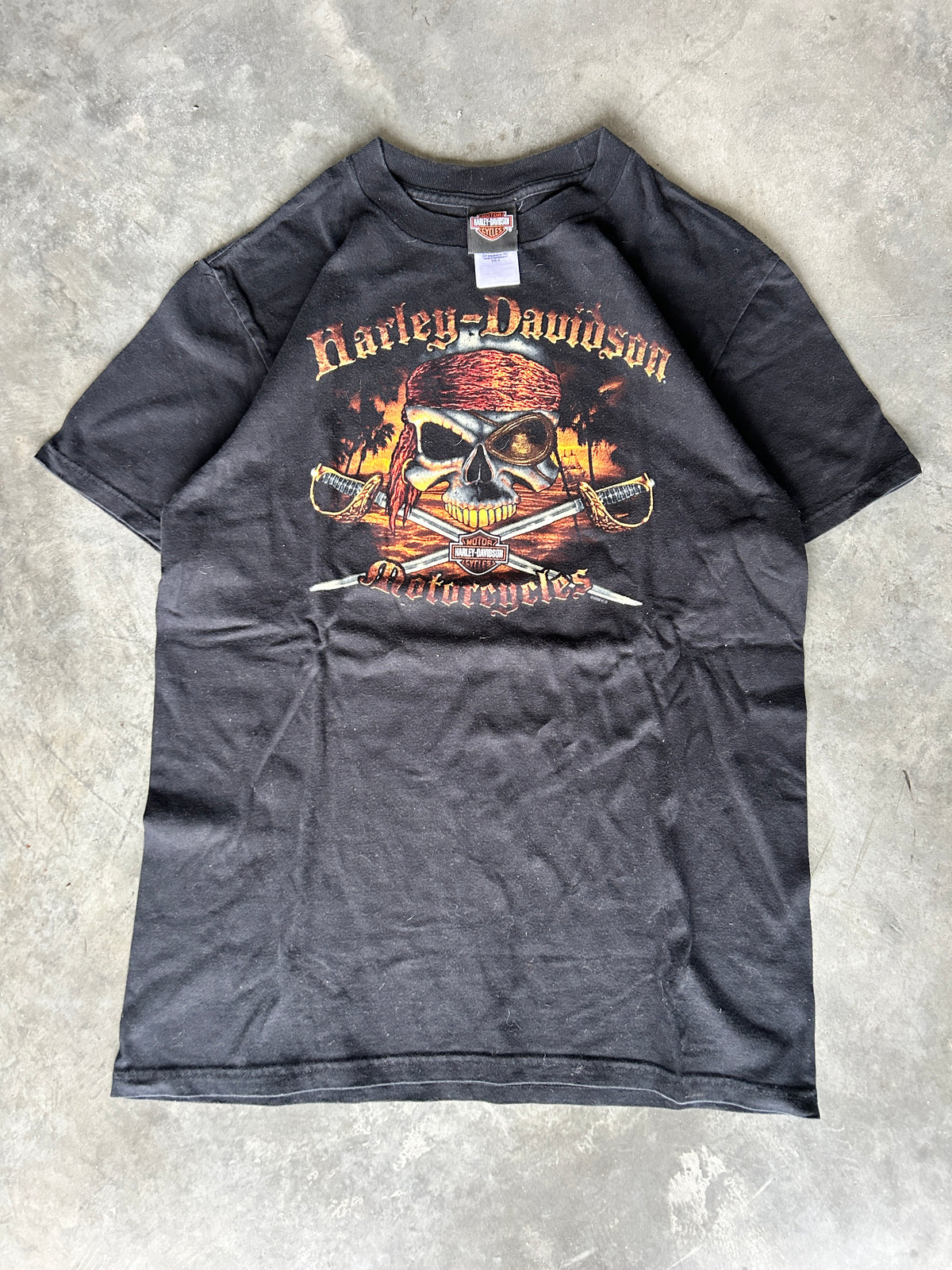Vintage Harley Pirate Tee (M)