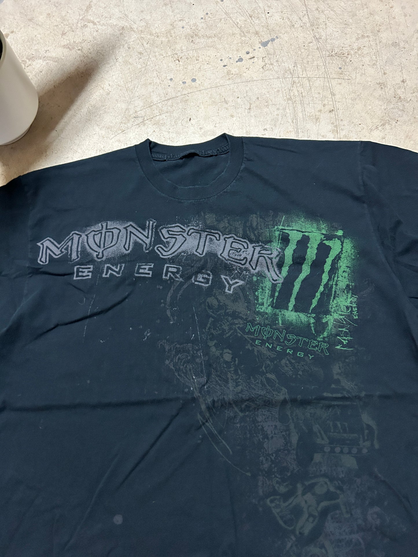 Y2K Style Monster Energy Tee (L)