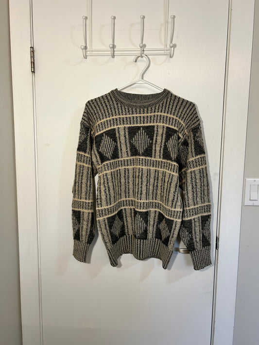 Vintage Hand Knit Sweater (M)