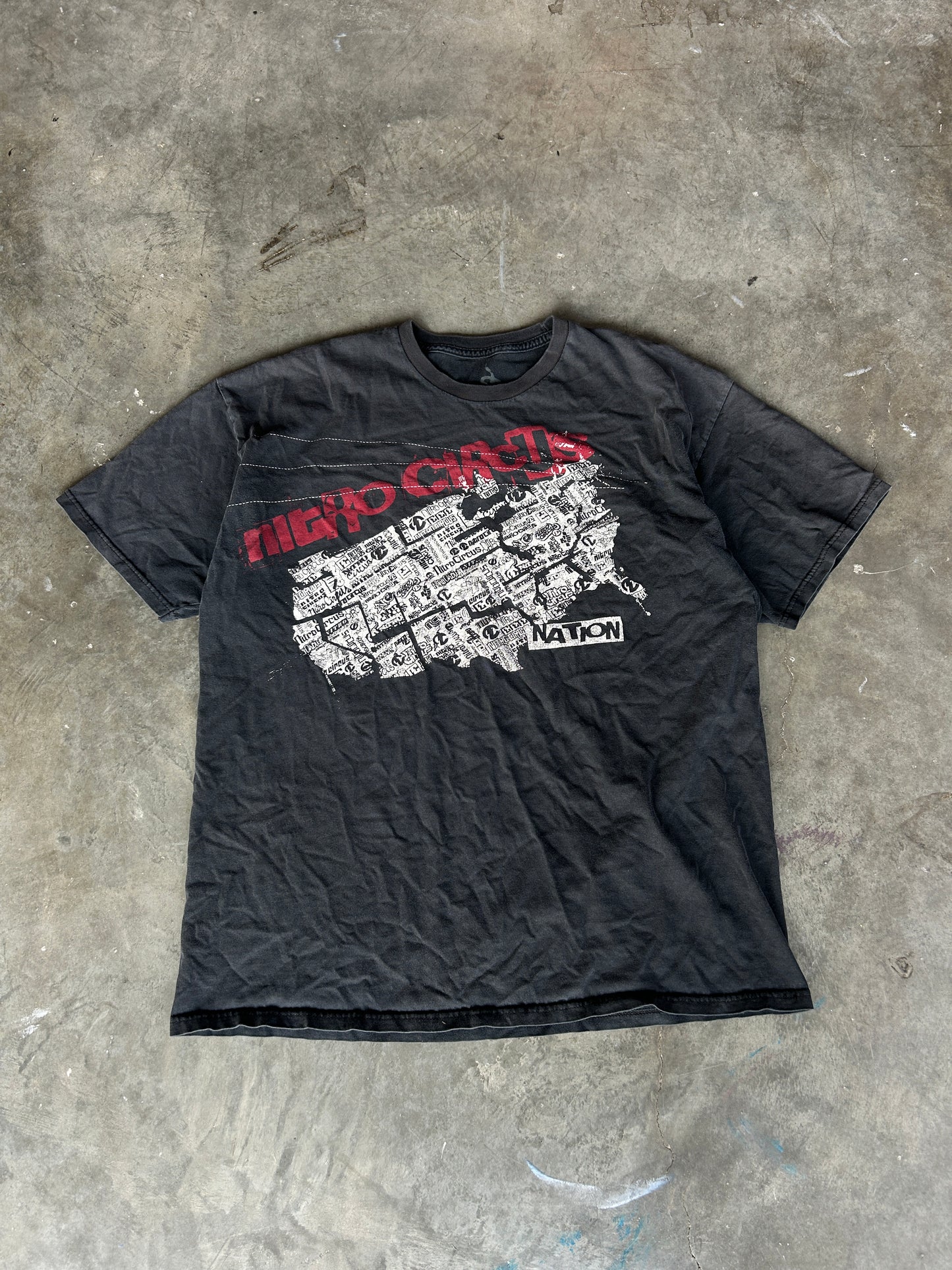 Faded Nitro Circus Nation US Tee (XL)