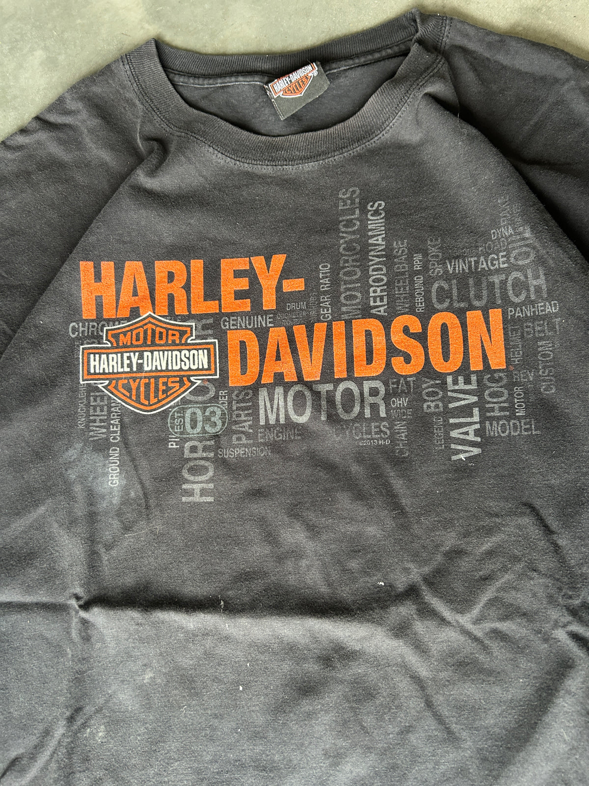 Vintage Harley Lone Wolf Tee (XL)