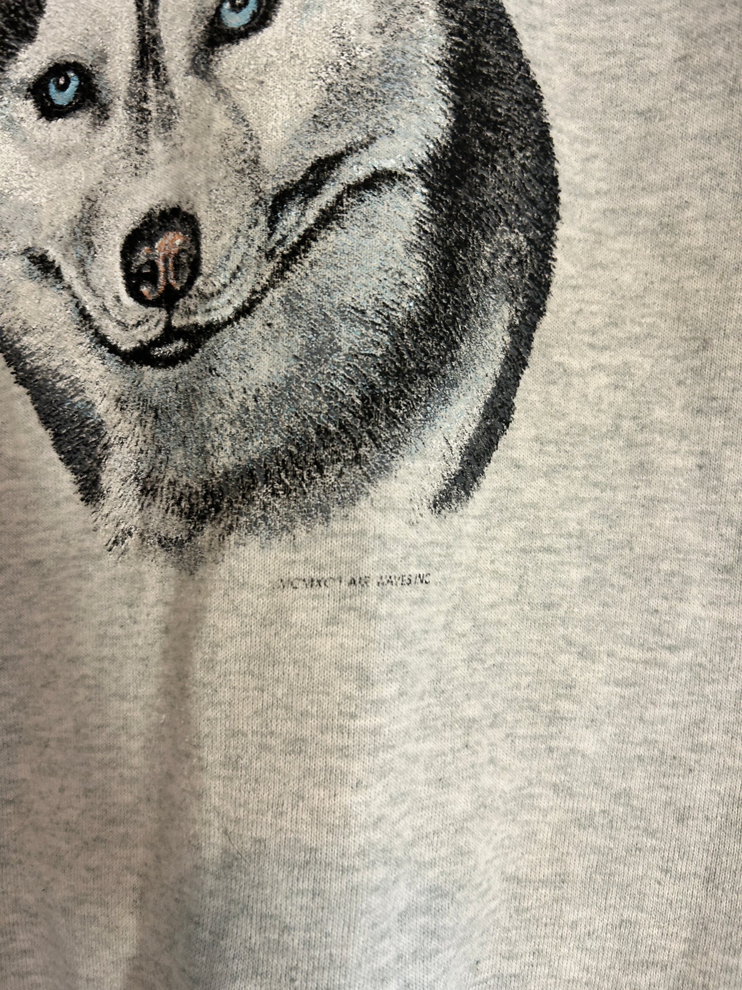 Vintage Siberian Husky Crewneck (L)