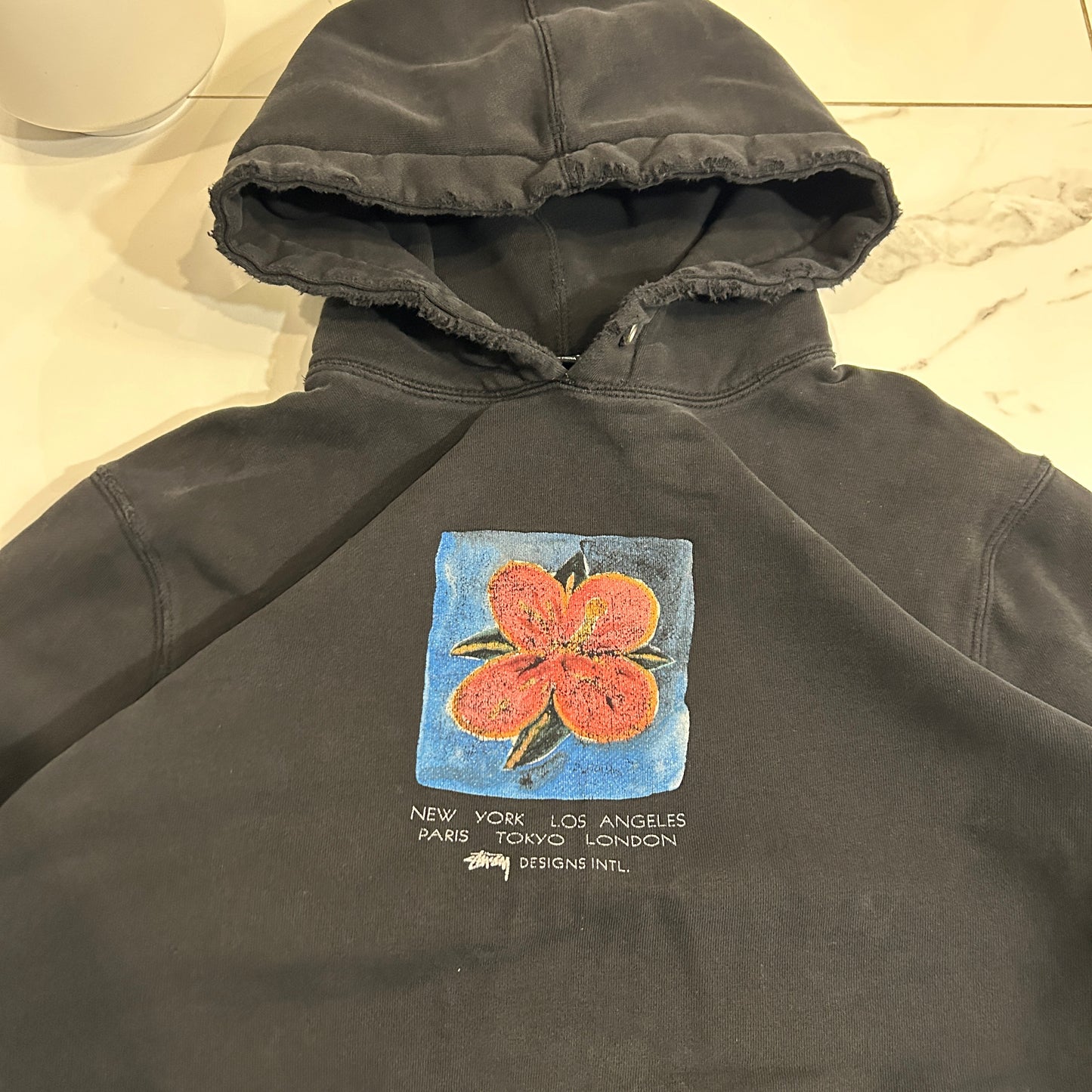 Stussy Flower Box Hoodie (M)