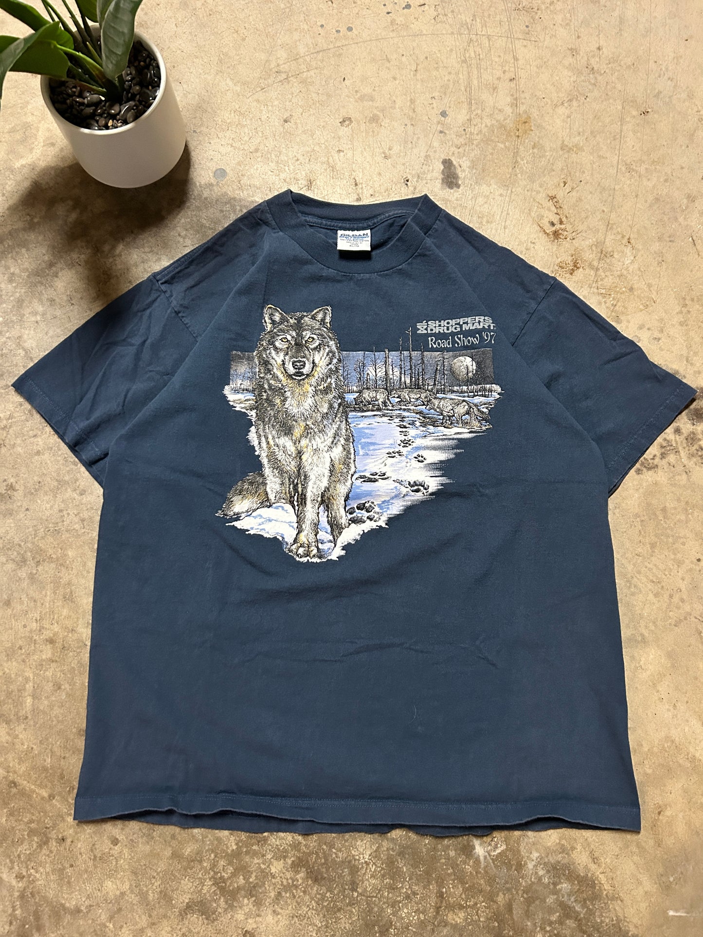 Vintage 1997 Winter Wolf Tee (XL)