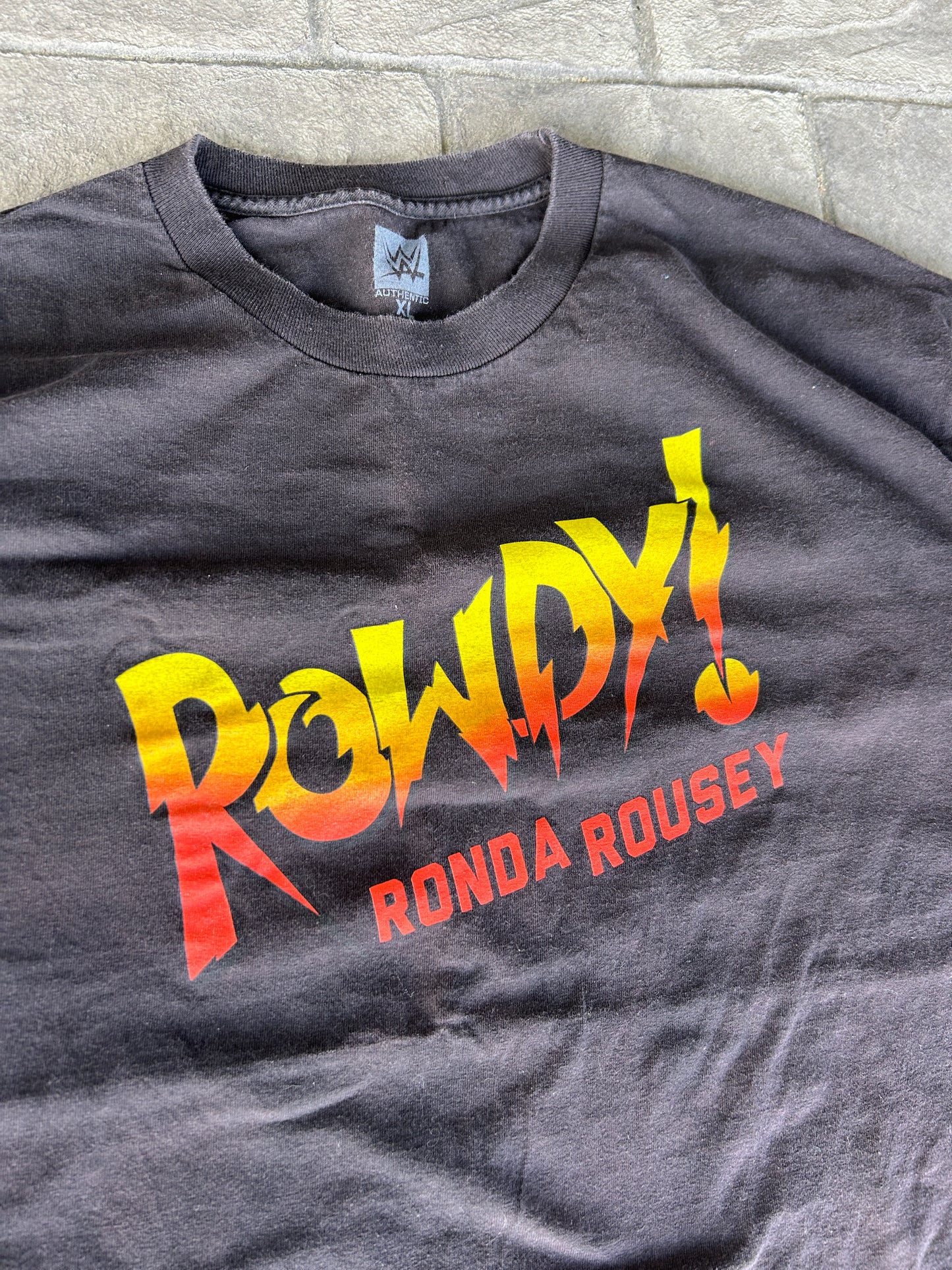 WWE Rowdy Ronda Rousey Tee (XL)
