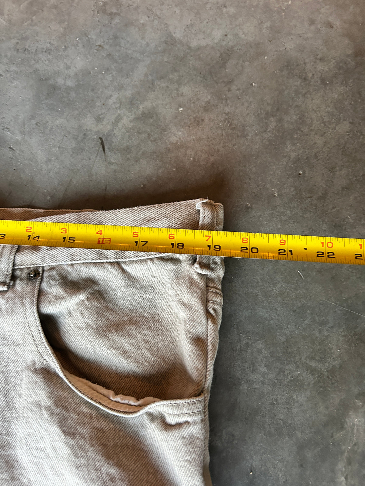 Vintage Cherokee Beige Jeans (38x30)