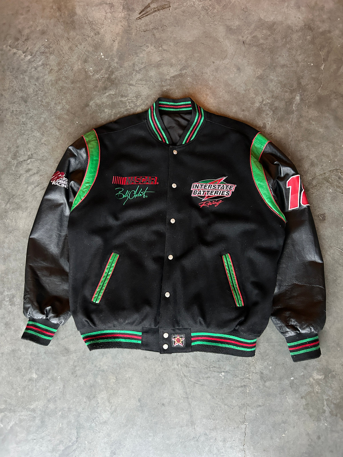 Vintage NASCAR Interstate Batteries Jacket (2XL)